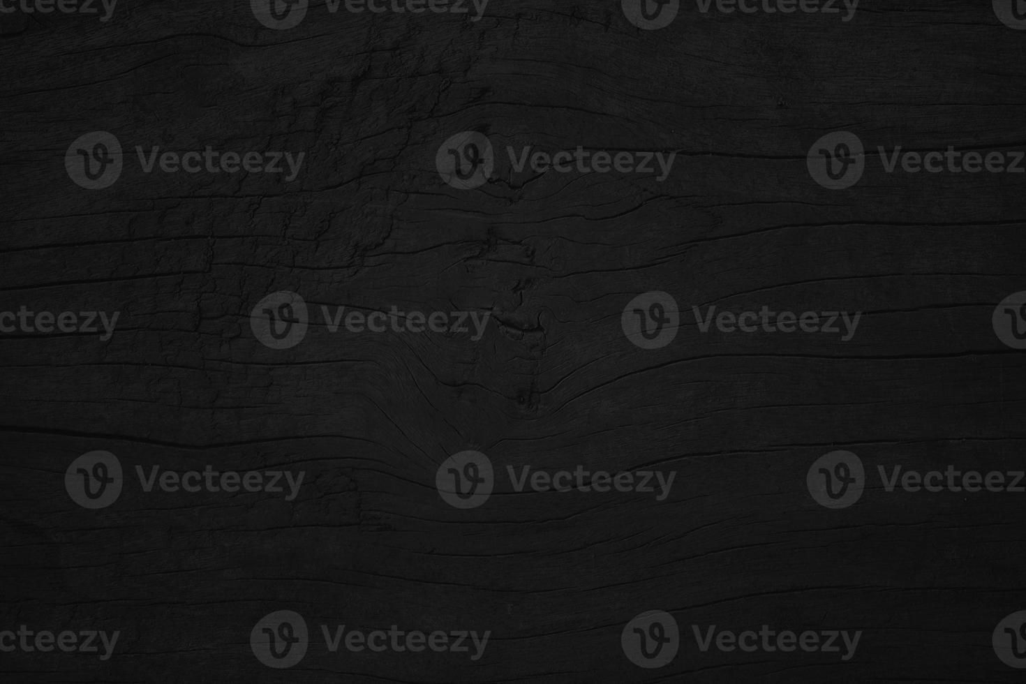 black wood background texture table top view. Blank copy space for design photo