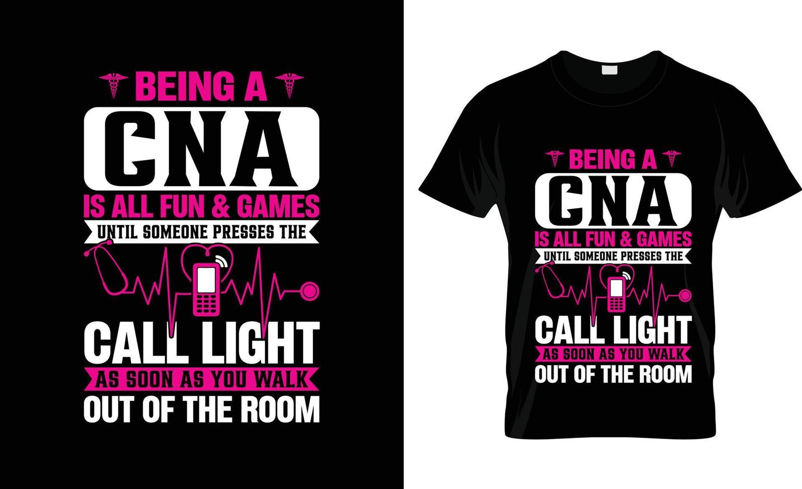 CNA t-shirt design, CNA t-shirt slogan and apparel design, CNA typography, CNA vector, CNA illustration vector