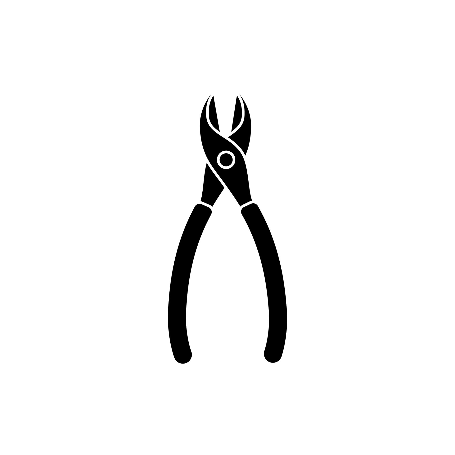 Side cutter icon. Repair tool illustration. 12526307 Vector Art at Vecteezy