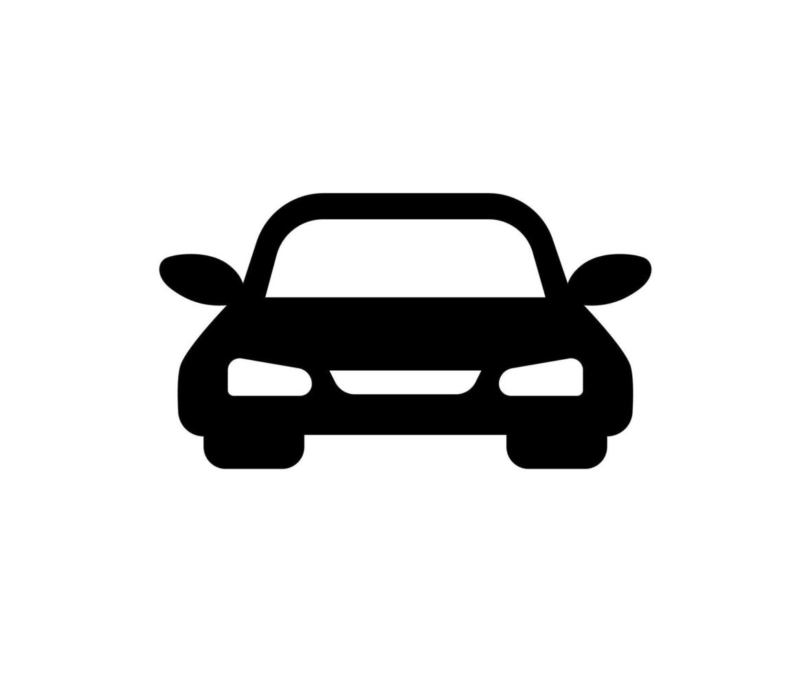 vector de icono de coche. logotipo de transporte y viajes.