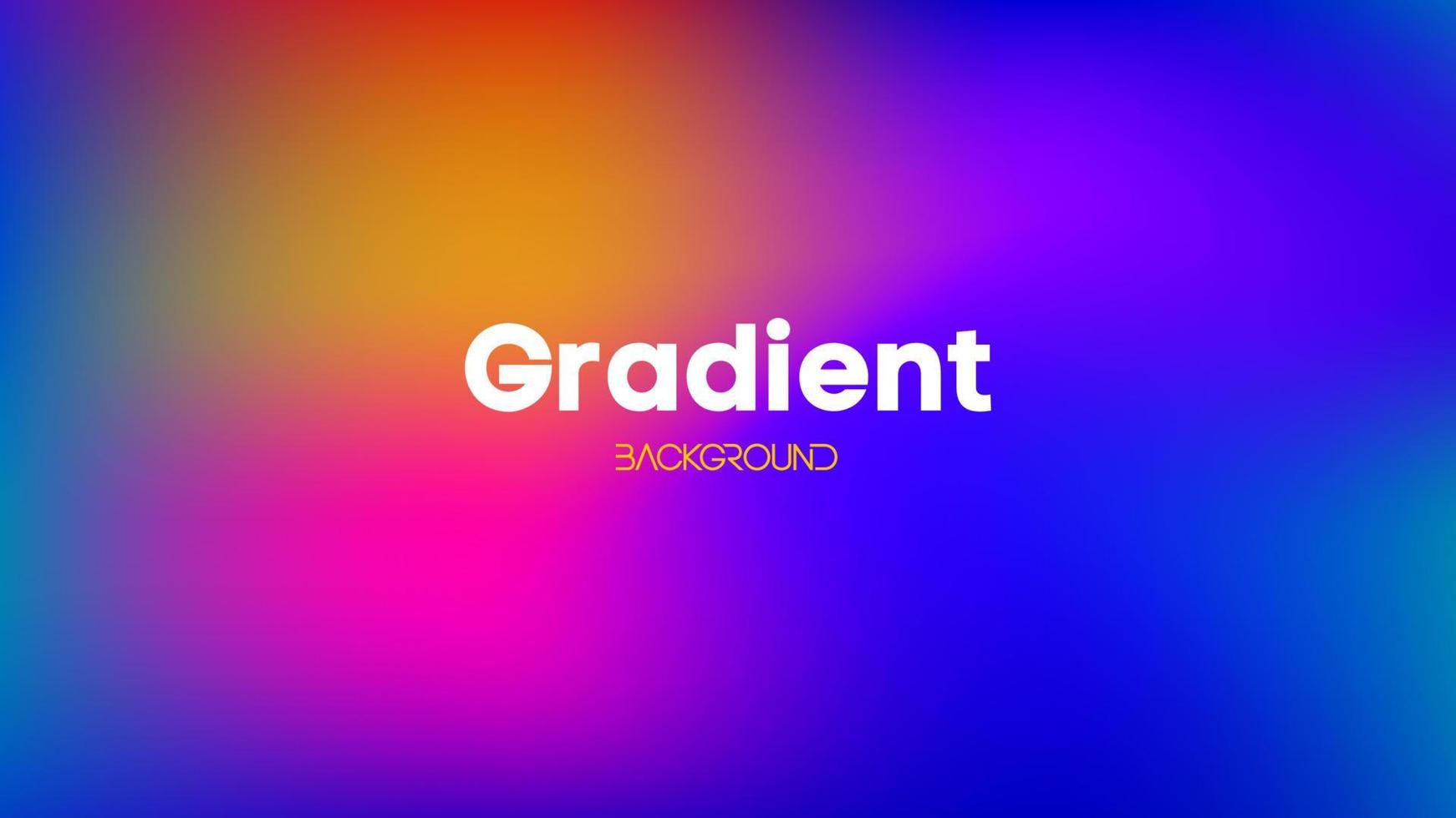 Yellow green blue magenta gradient. Gradient Abstract Vector Illustration.