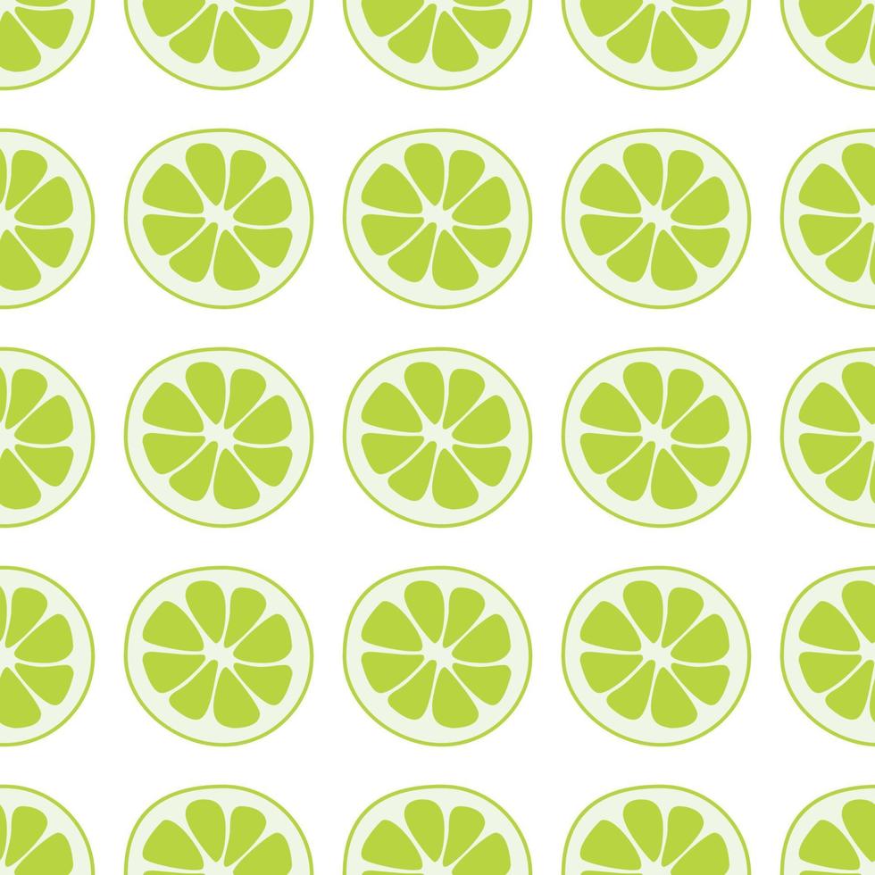 Lime seamless texture vector. Green lime pattern for print design. Summer tropical leaf vector illustration design.