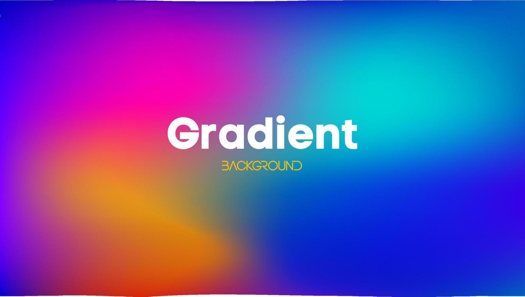 Yellow green blue magenta gradient. Gradient Abstract Vector Illustration.