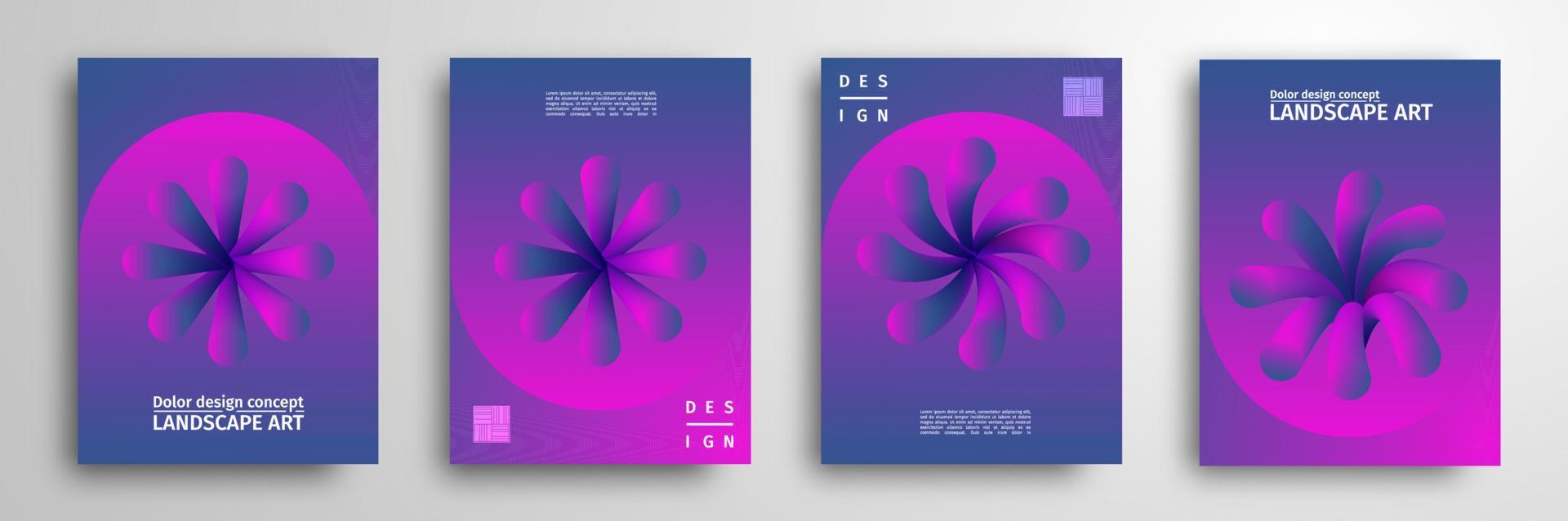 Colorful pattern background. Abstract vector geometric graphic design. Minimalistic cover design in vibrant colors