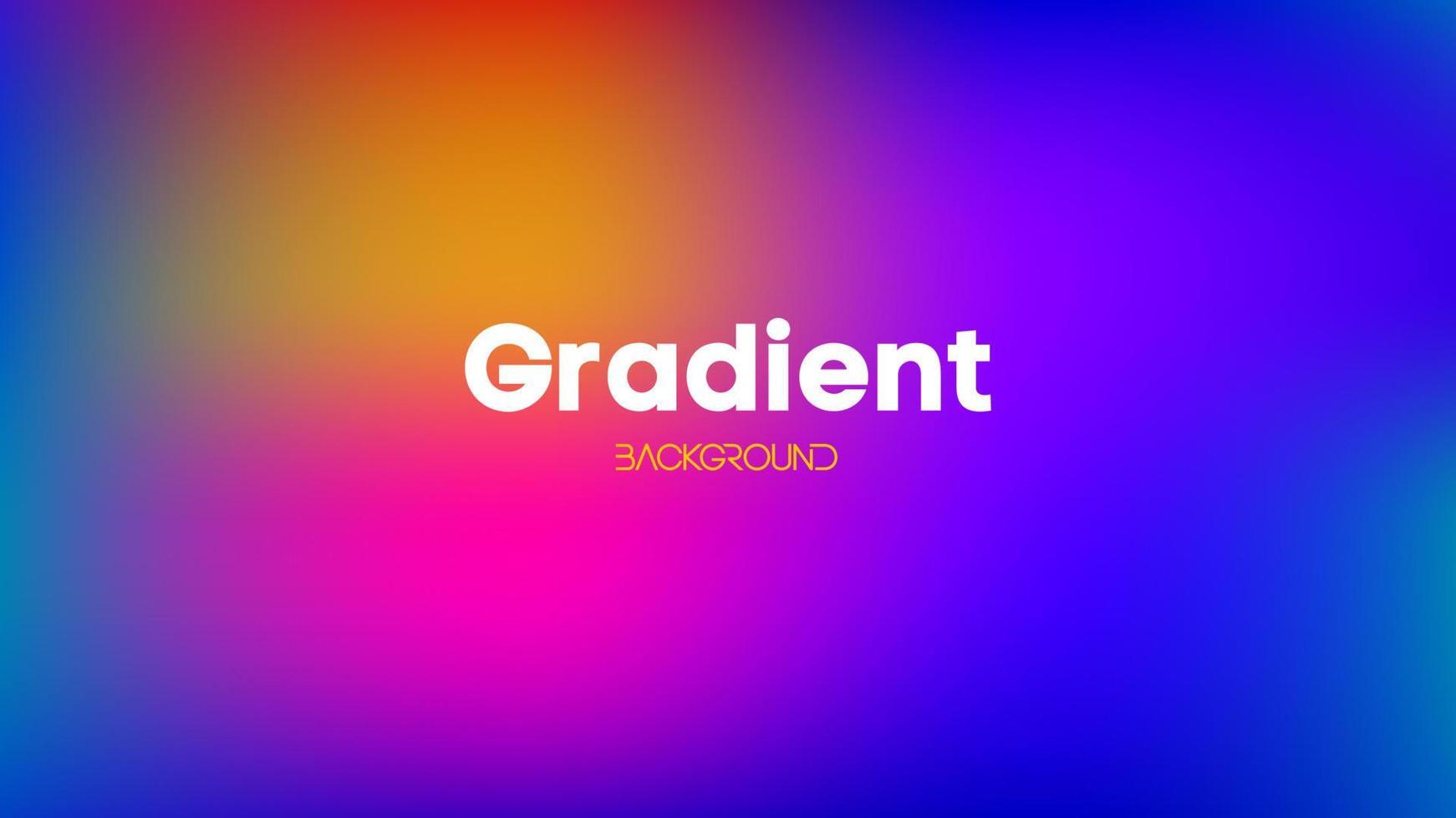 Yellow green blue magenta gradient. Gradient Abstract Vector Illustration.