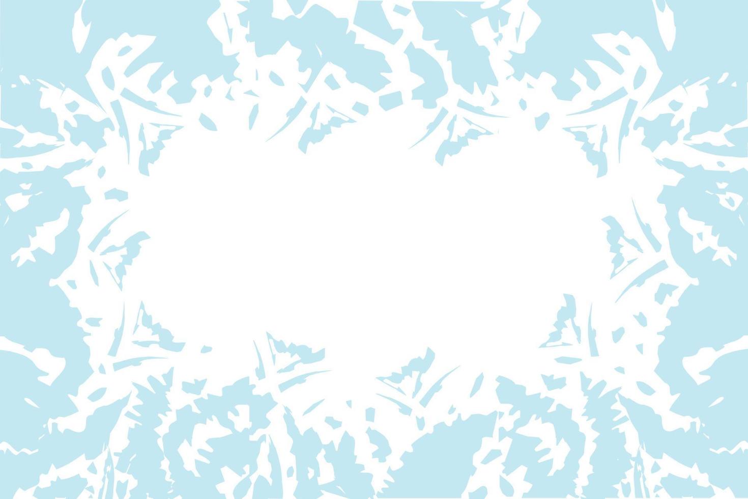 Manchas abigarradas abstractas en tonos azules invernales de moda en forma de acuarela. textura de fondo aislar vector