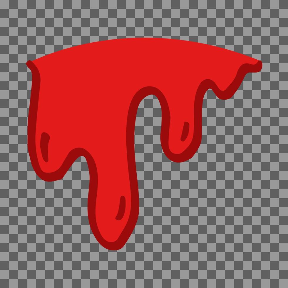 Blood Dripping Vector art illustration icon