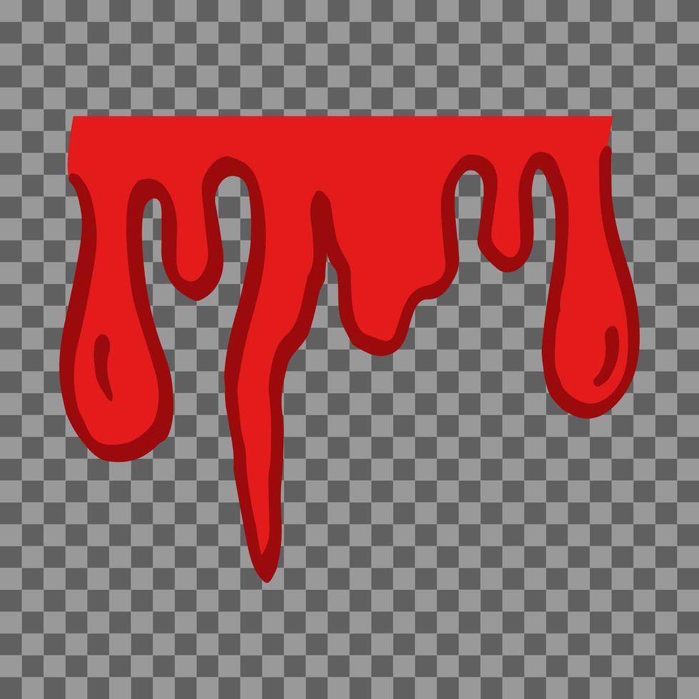 Blood Dripping Vector art illustration icon