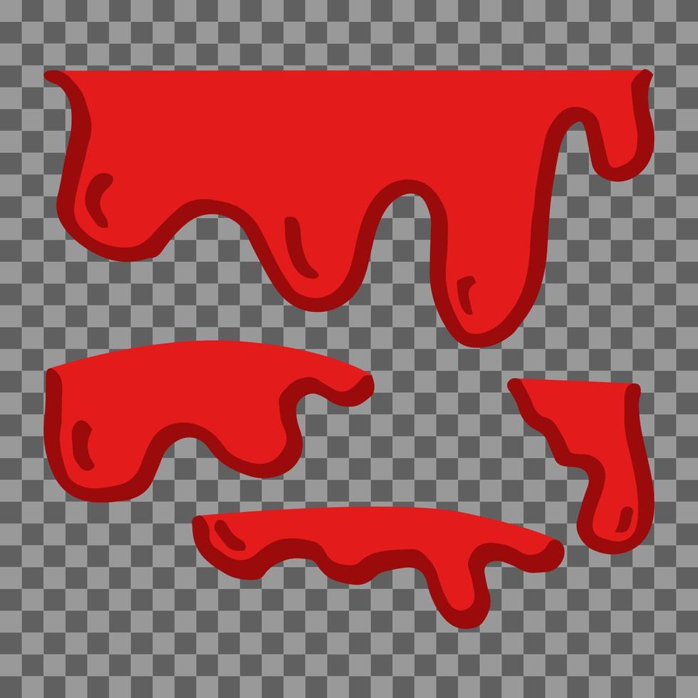 Blood Dripping Vector art illustration icon