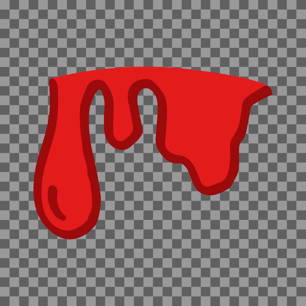 Blood Dripping Vector art illustration icon