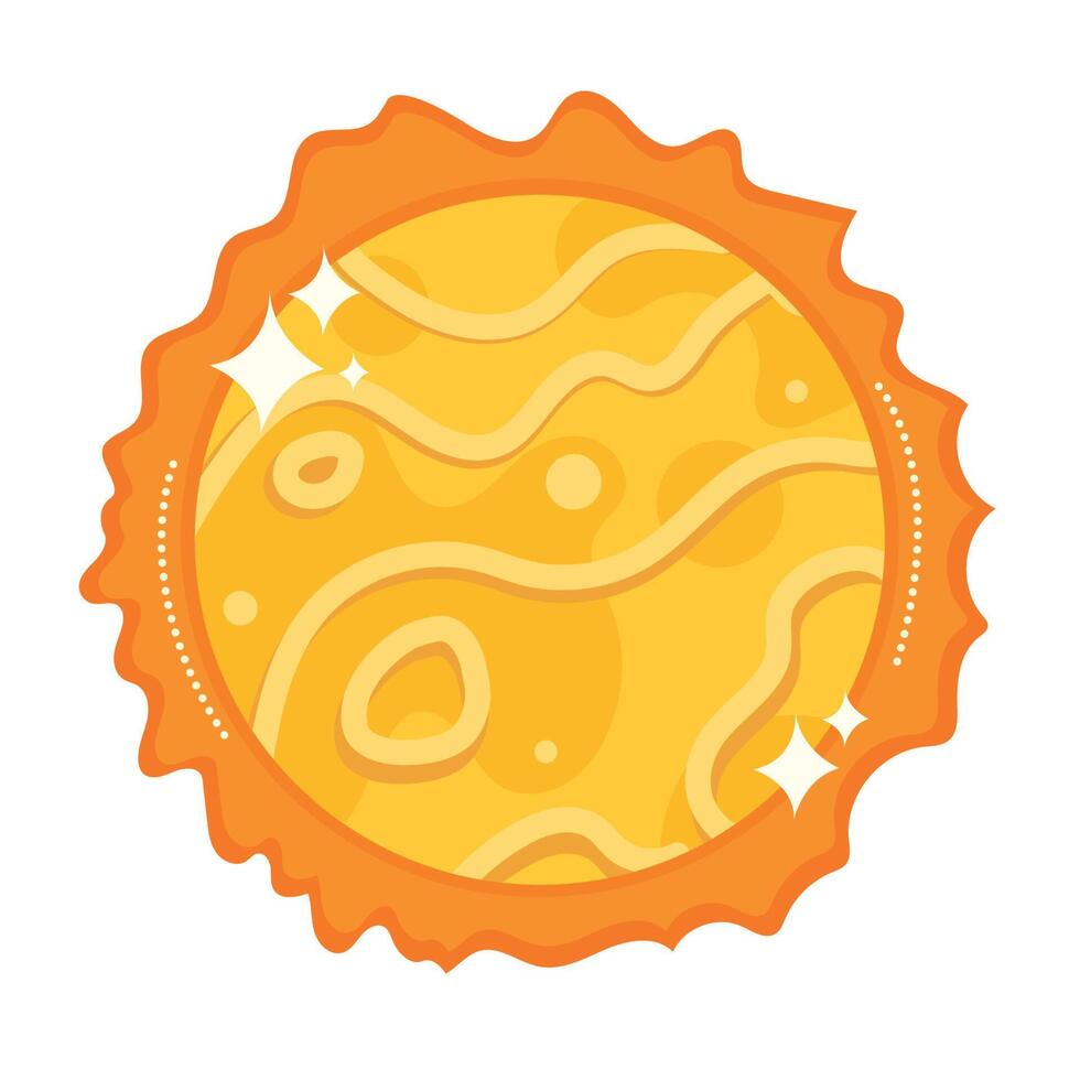 space sun system vector