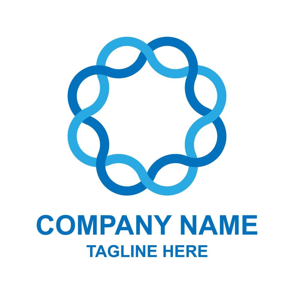 Circle shield frame business logo template ready for use 12528047 Vector Art at Vecteezy