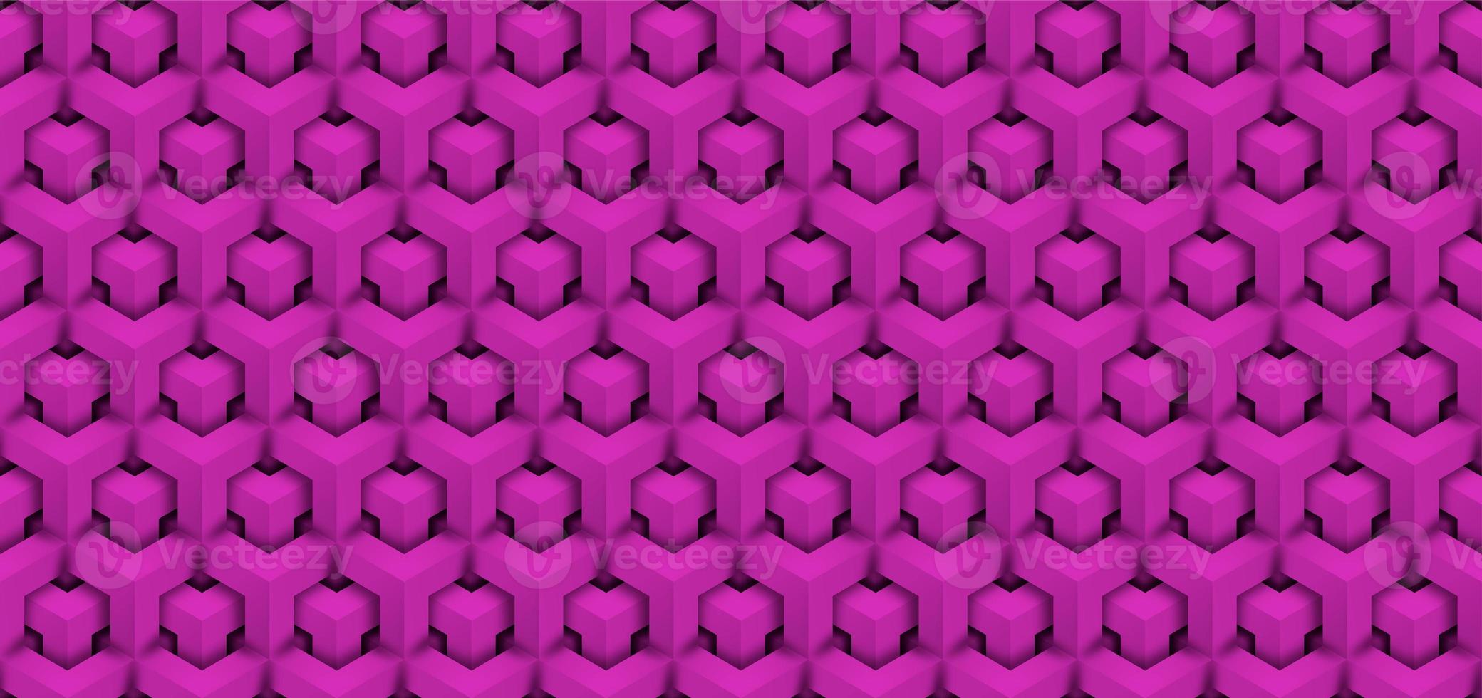 Abstract polygonal hexagonal seamless pattern photo