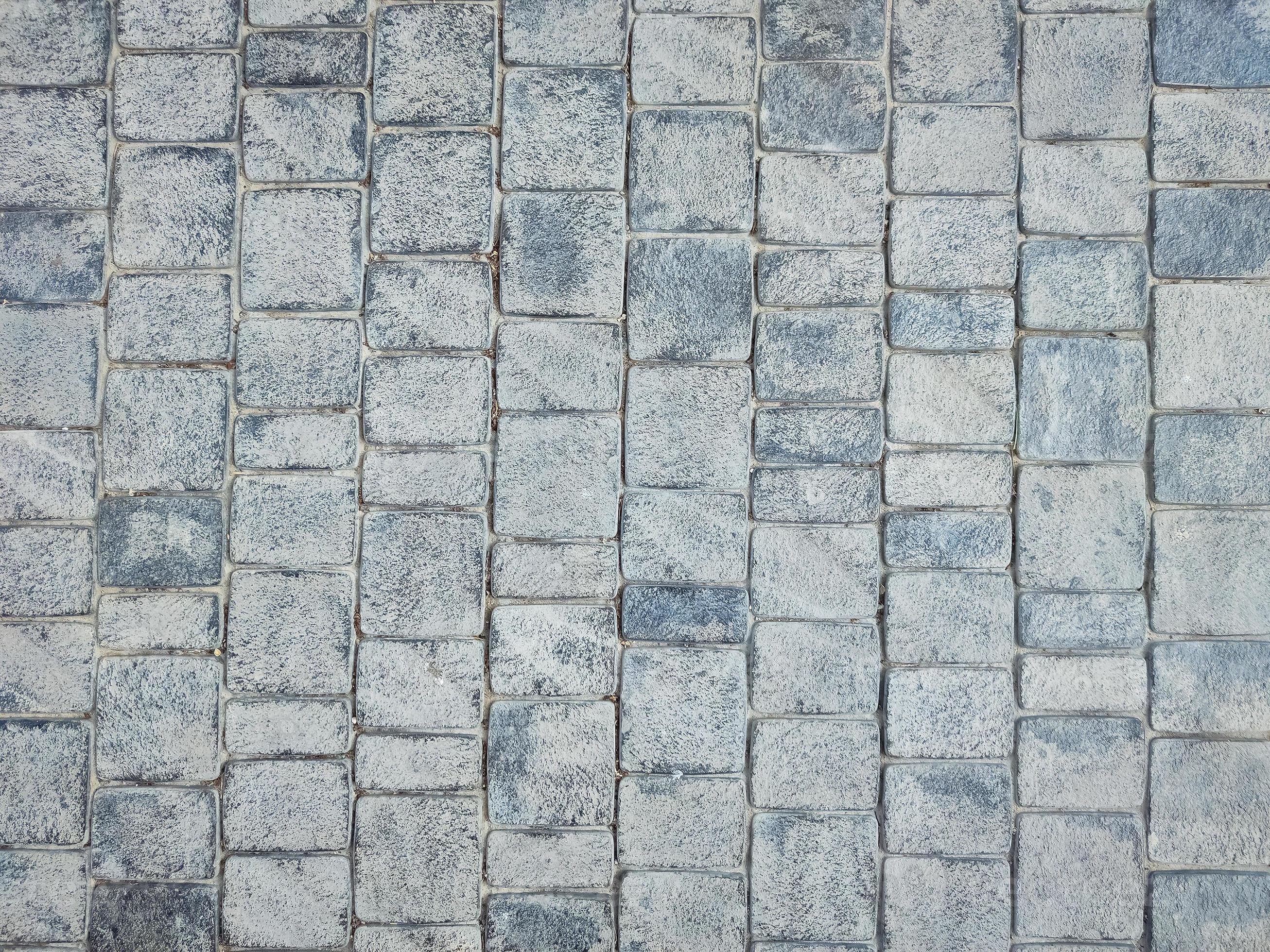 Cobblestone background. Paving stone. Pavement 12528192 Stock Photo at