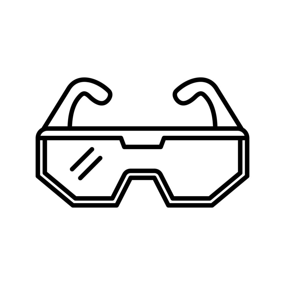 icono de vector de gafas