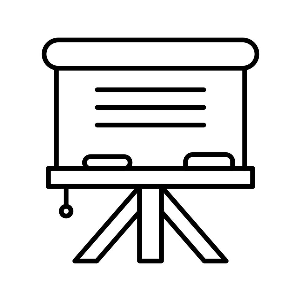 Whiteboard Vector Icon