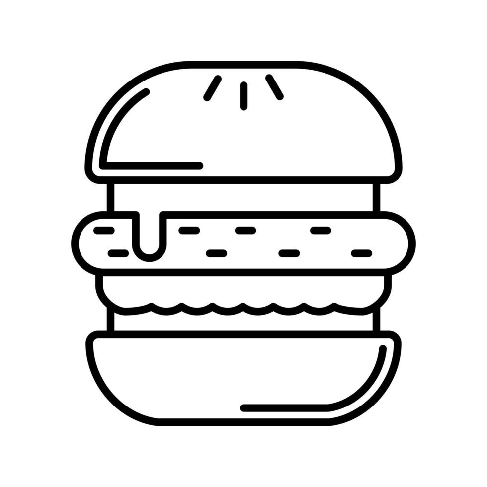 Burger Vector Icon