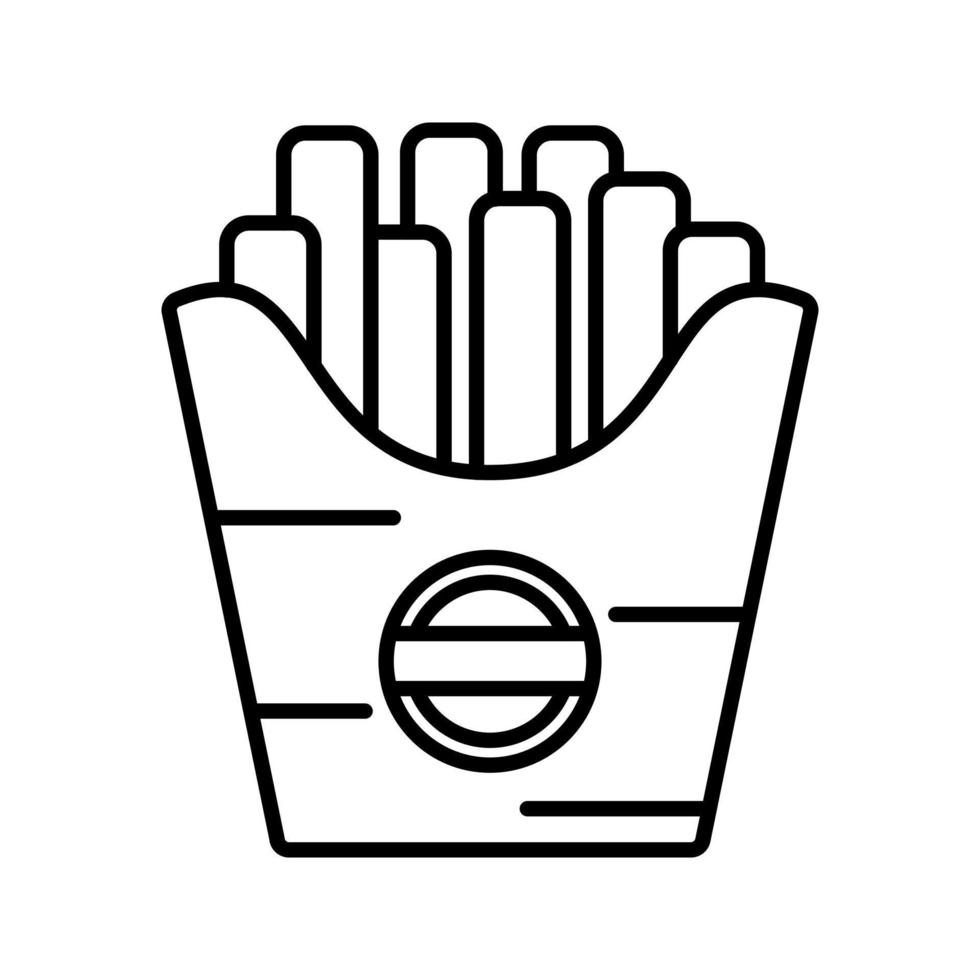 French Fries Vector Icon