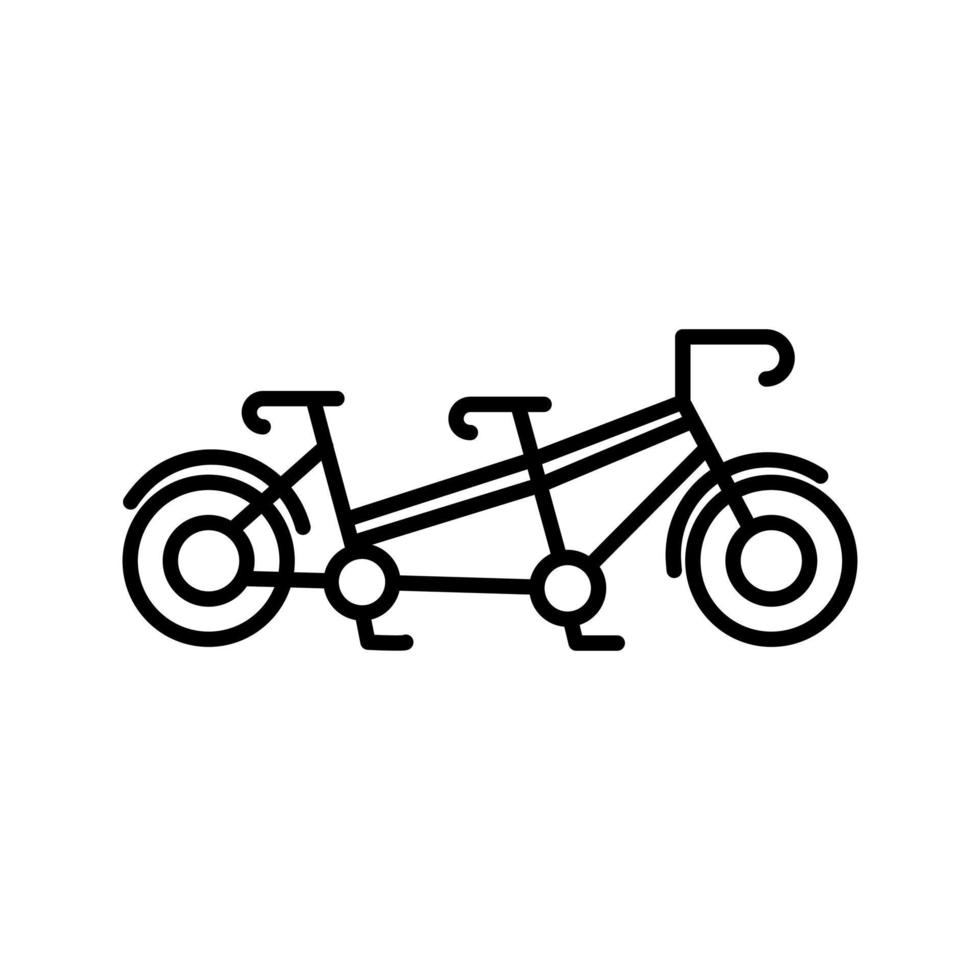 Tandem Vector Icon