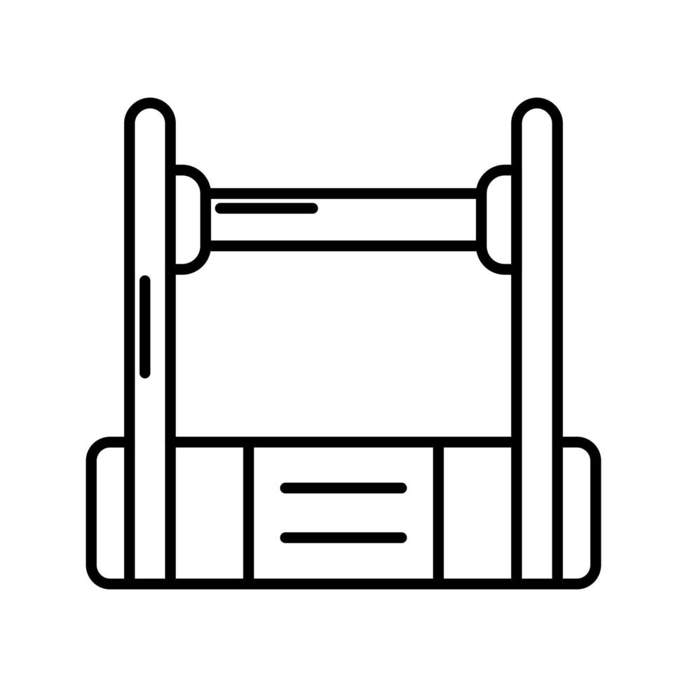 High Jump Vector Icon