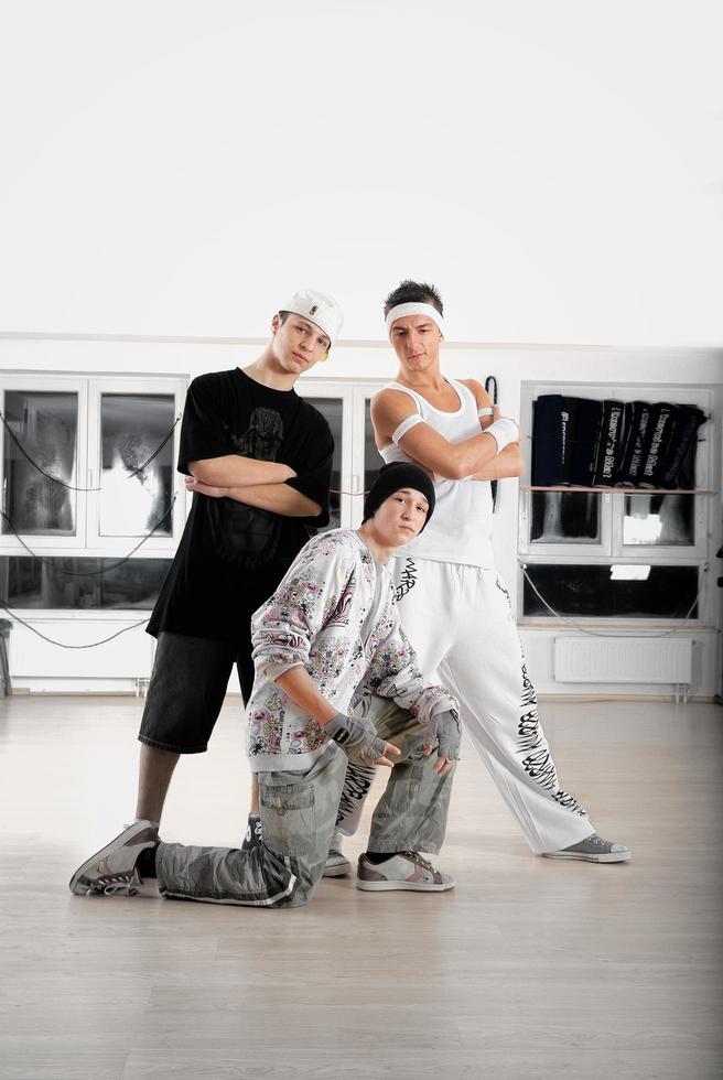 Hip hop group photo