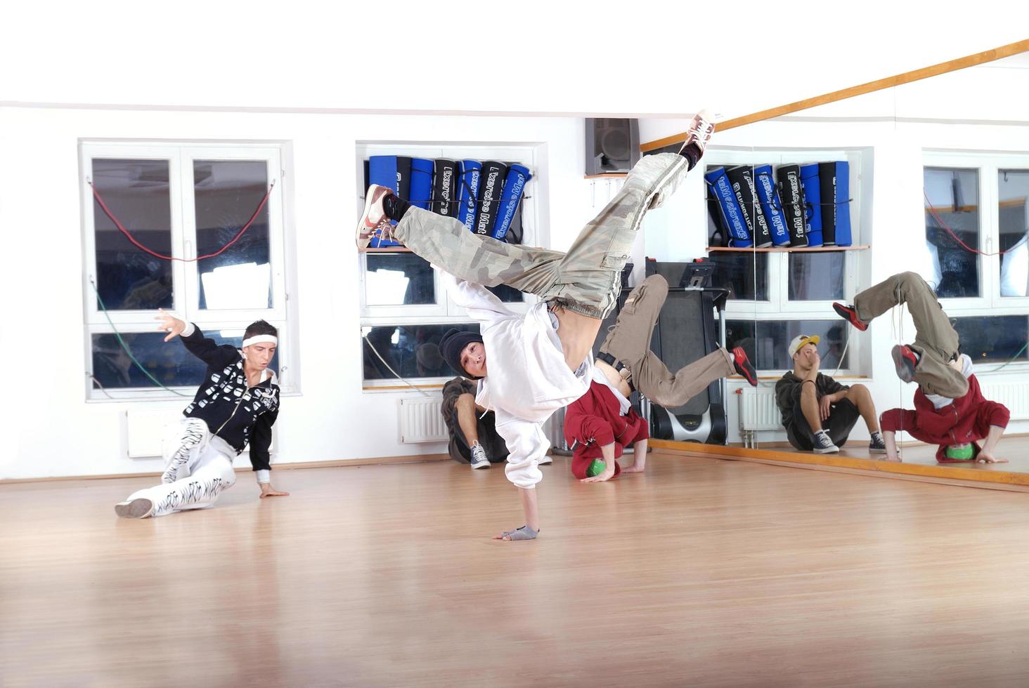 Hip hop group photo