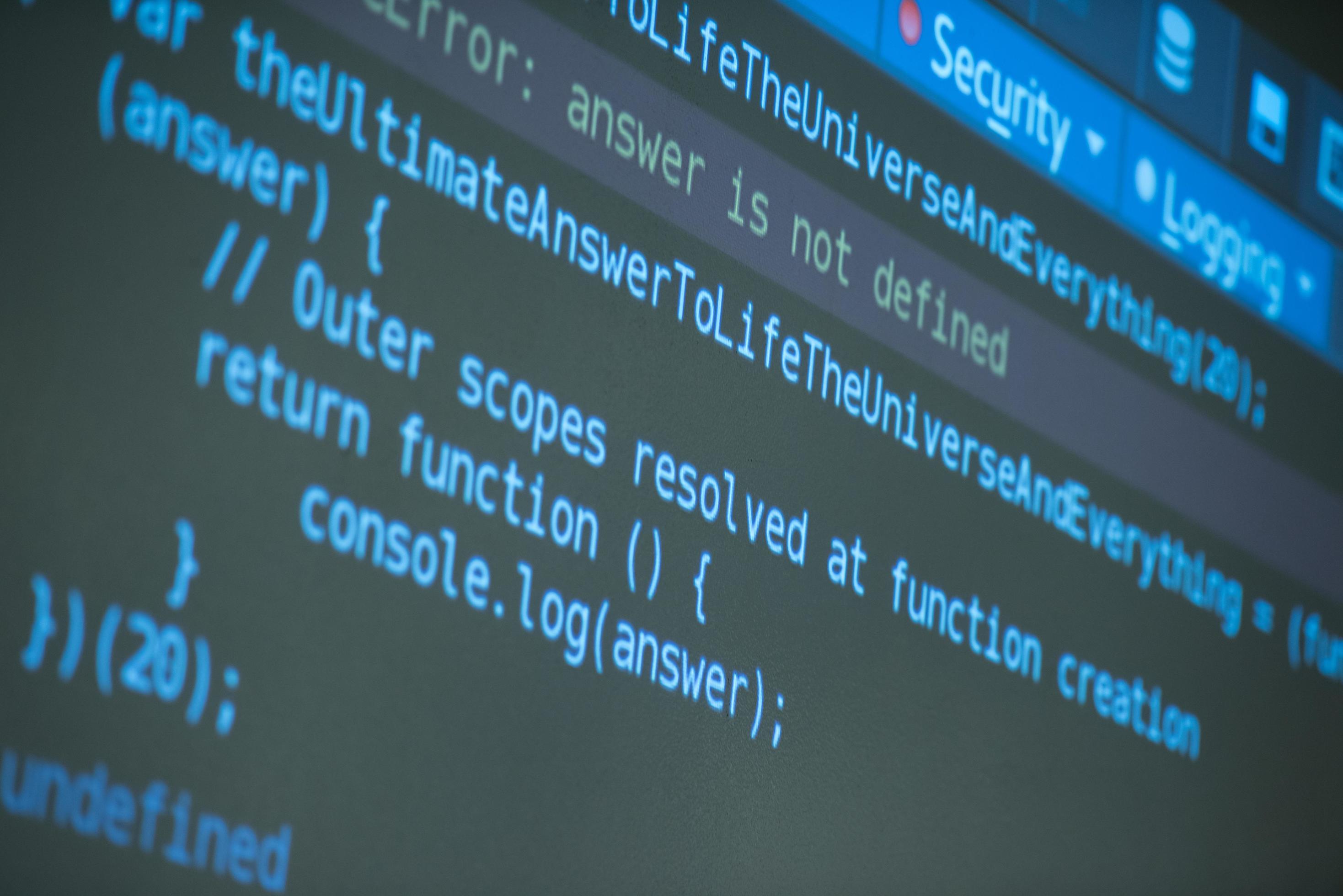 program code view 12533332 Stock Photo at Vecteezy