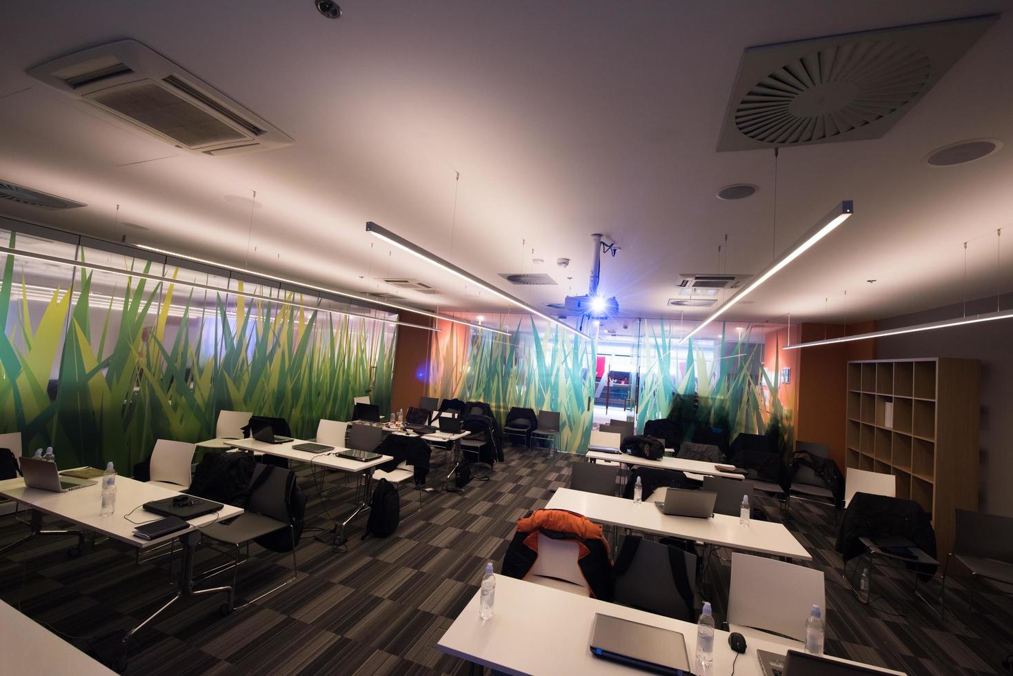 Russia, 2022 - empty it classroom photo