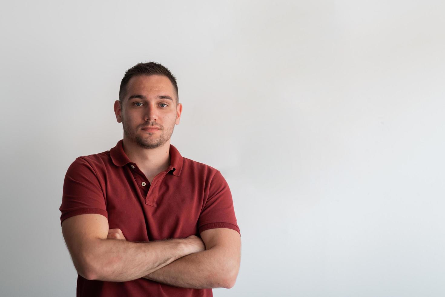 Formal business male portrait. photo