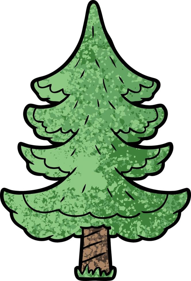 vector cartoon tree