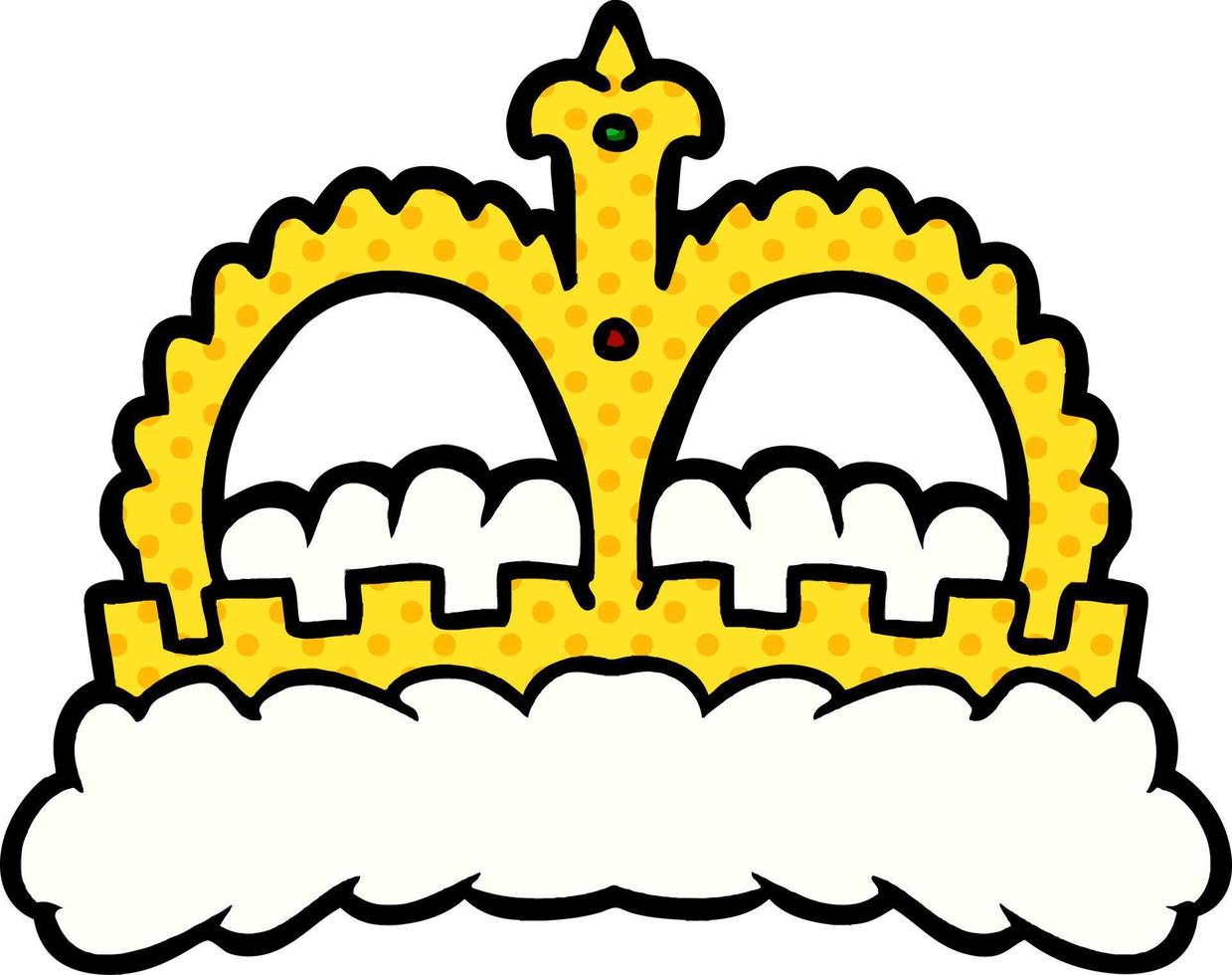 vector cartoon crown