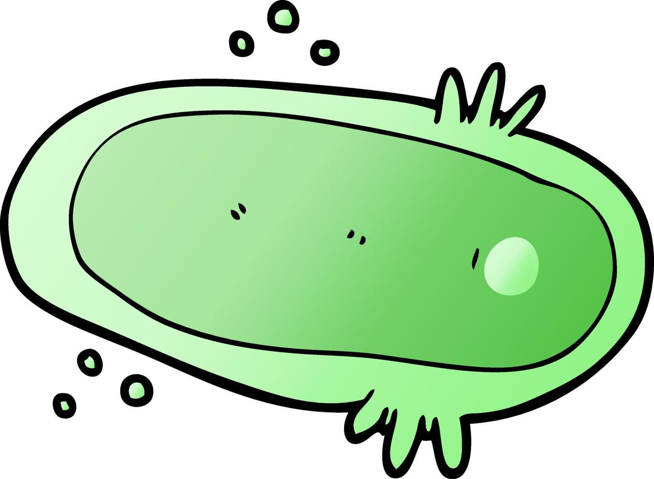 Vector cartoon amoeba