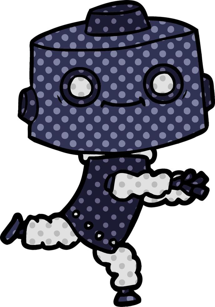 cartoon robot character vector