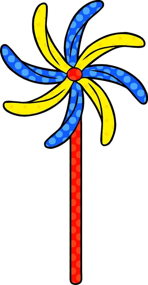 vector toy windmill