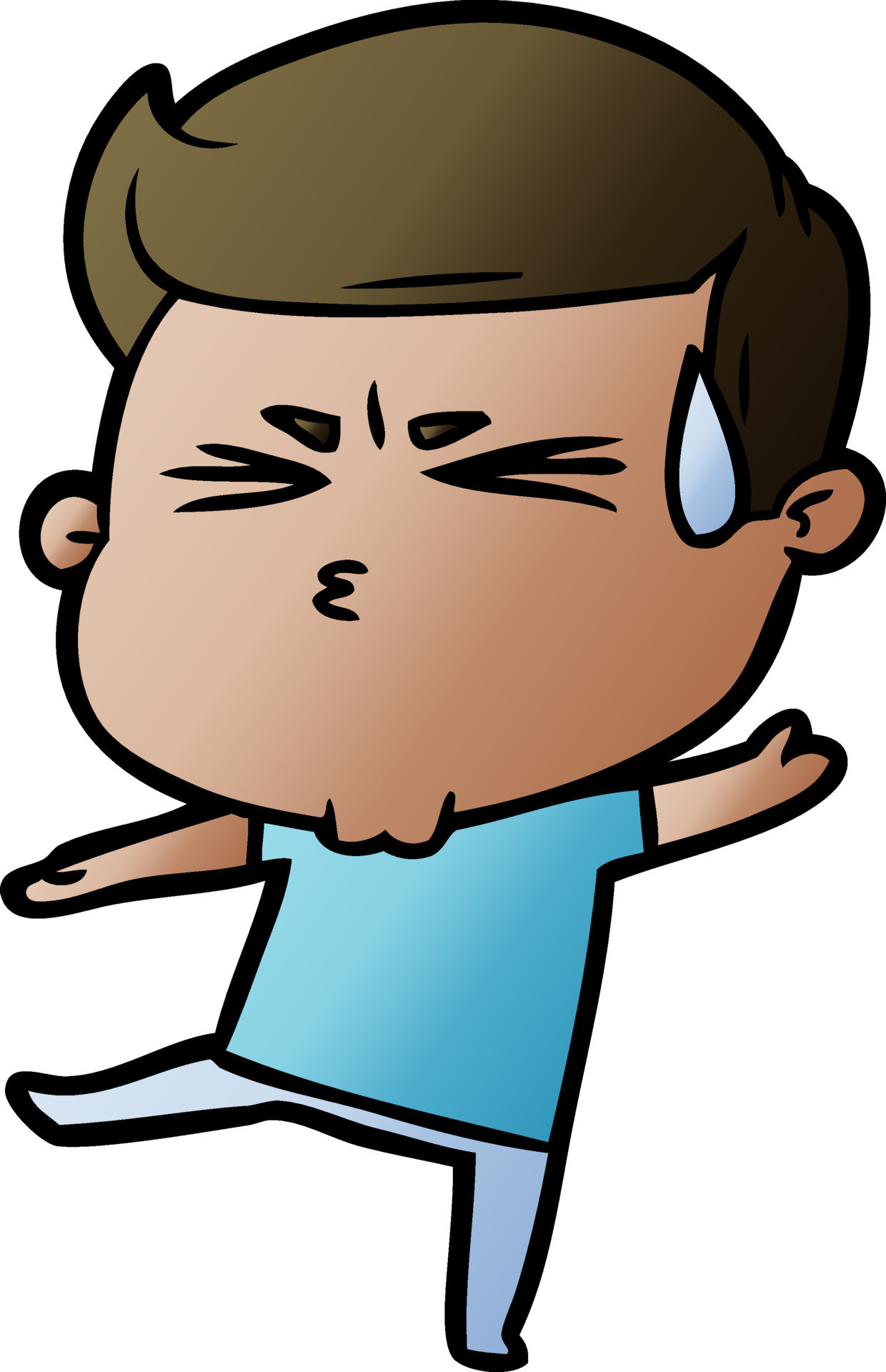 cartoon man sweating 12546121 Vector Art at Vecteezy cartoon man sweating 12546121 Vector Art at Vecteezy