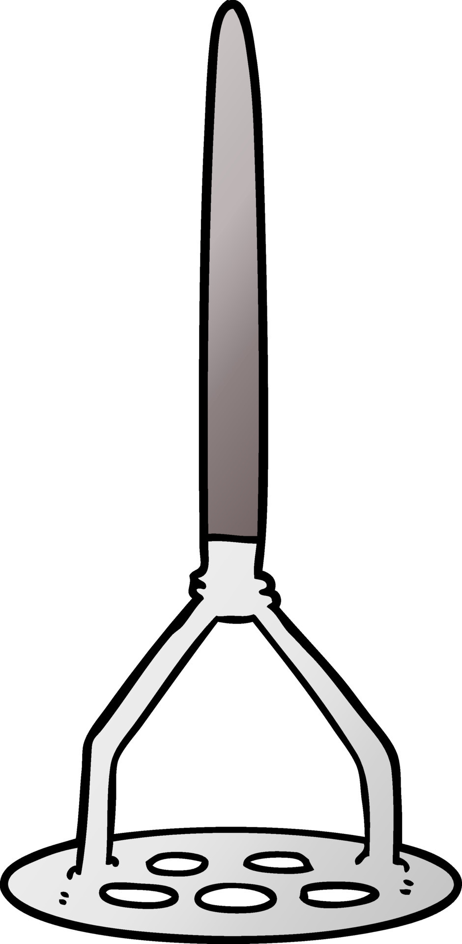 cartoon potato masher 12547152 Vector Art at Vecteezy