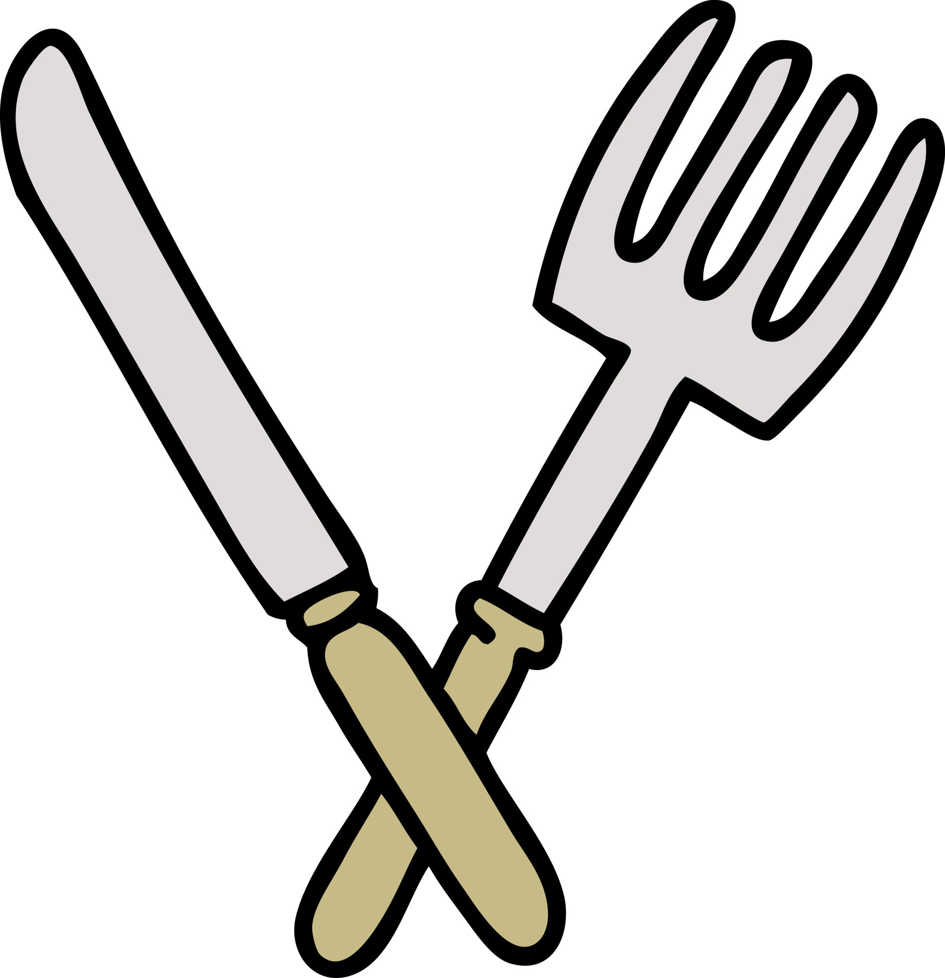 Cartoon Of A Knife And Fork 12550026 Vector Art At Vecteezy learn-the-continental-dining-style