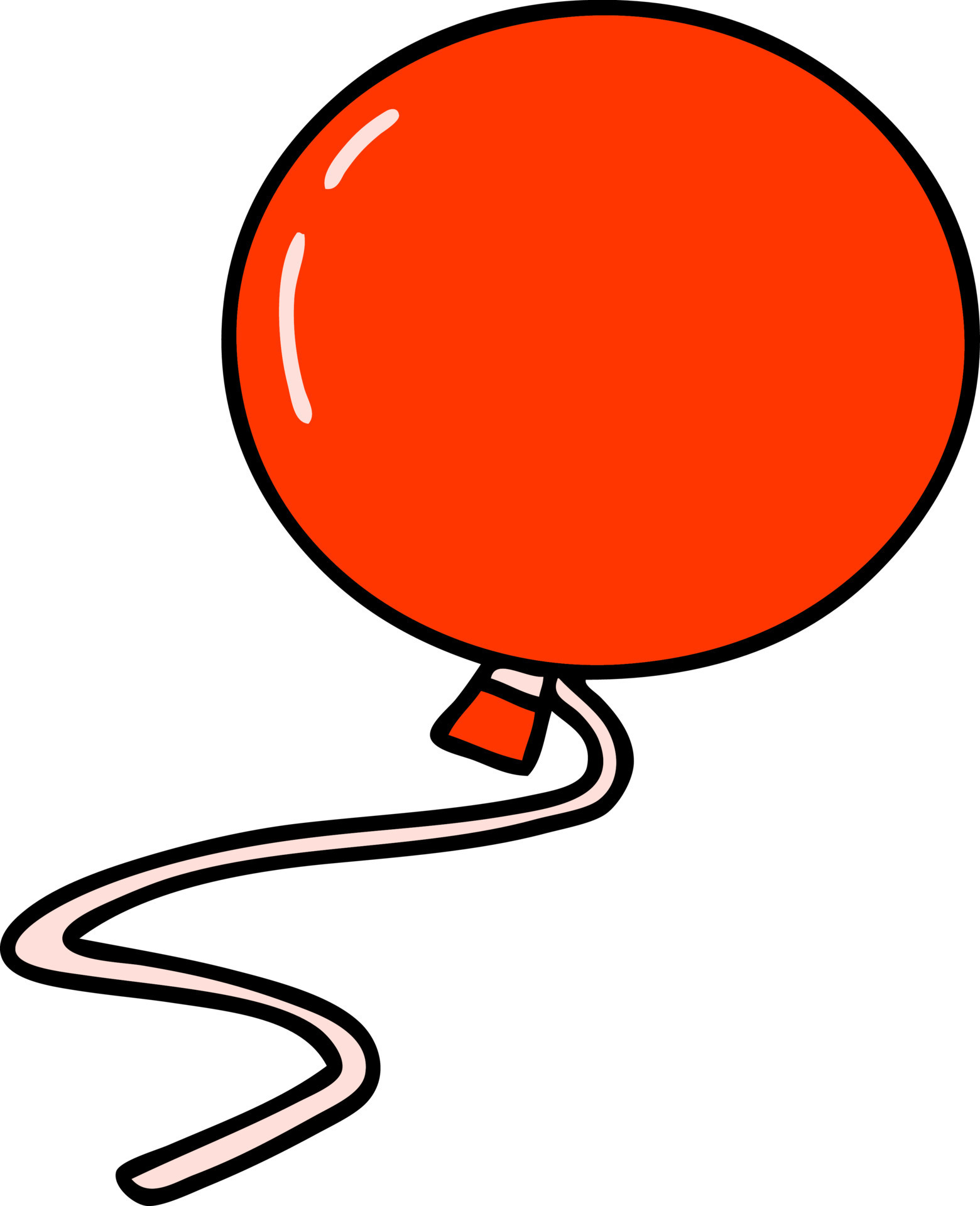 cartoon of a floating balloon 12550241 Vector Art at Vecteezy