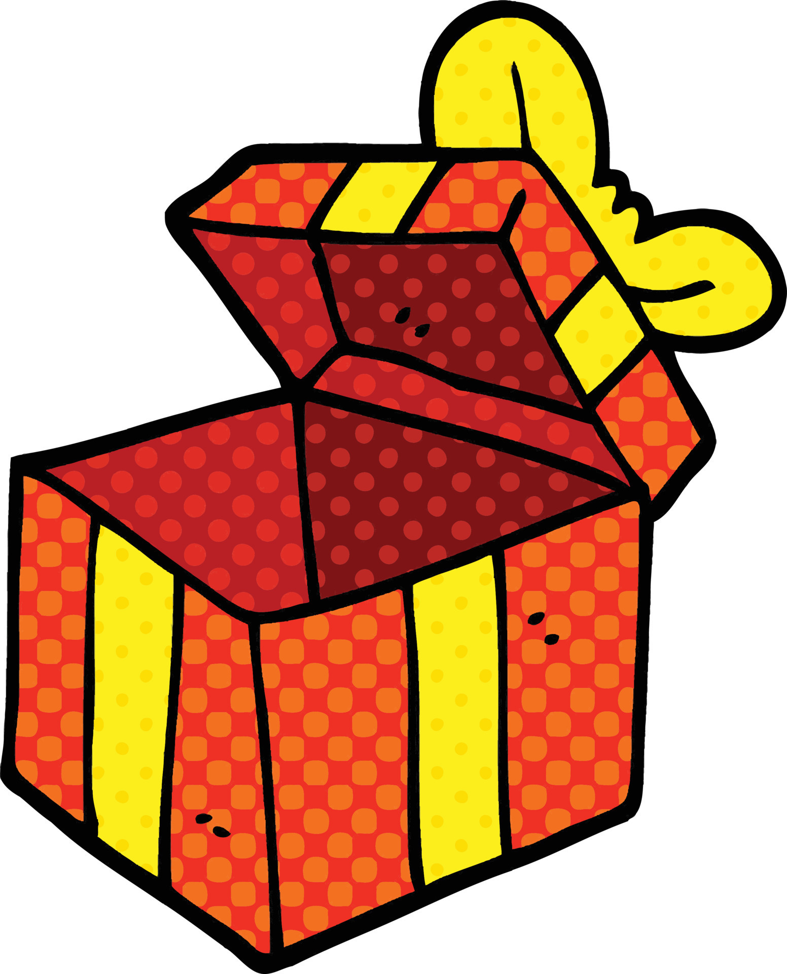 comic book style cartoon open gift box 12551537 Vector Art at Vecteezy comic book style cartoon open gift box 12551537 Vector Art at Vecteezy