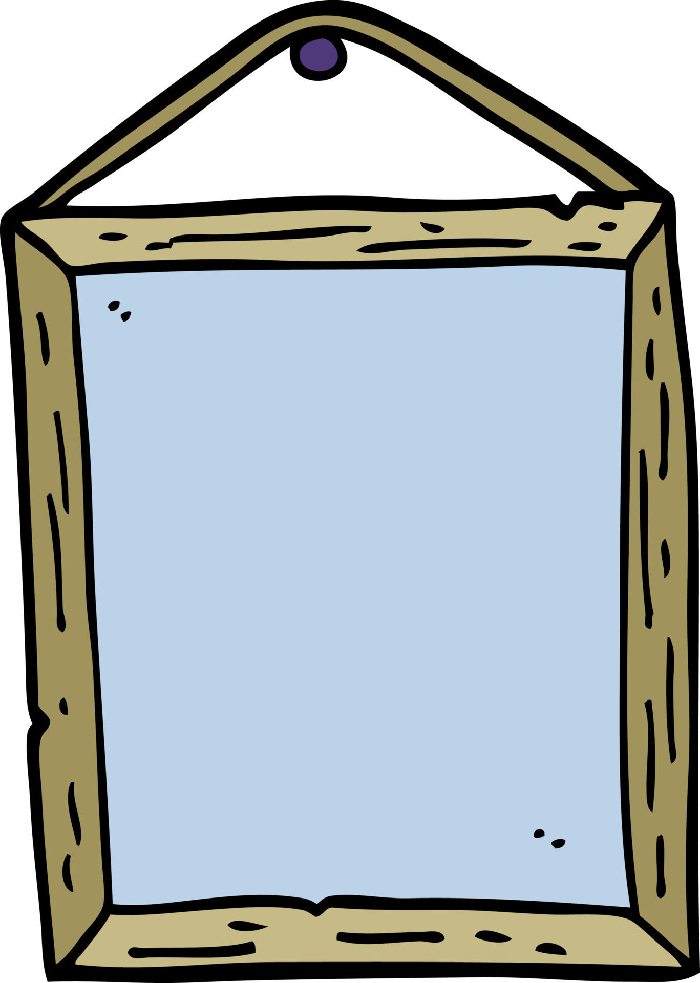 hand drawn doodle style cartoon picture frame 12551561 Vector Art at Vecteezy