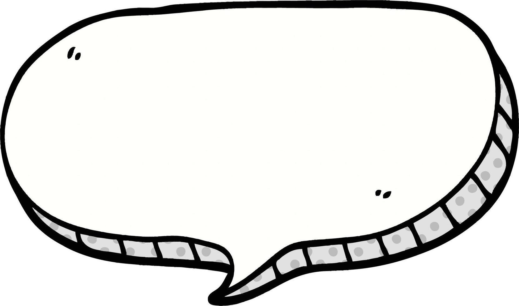 comic book style cartoon speech bubble vector