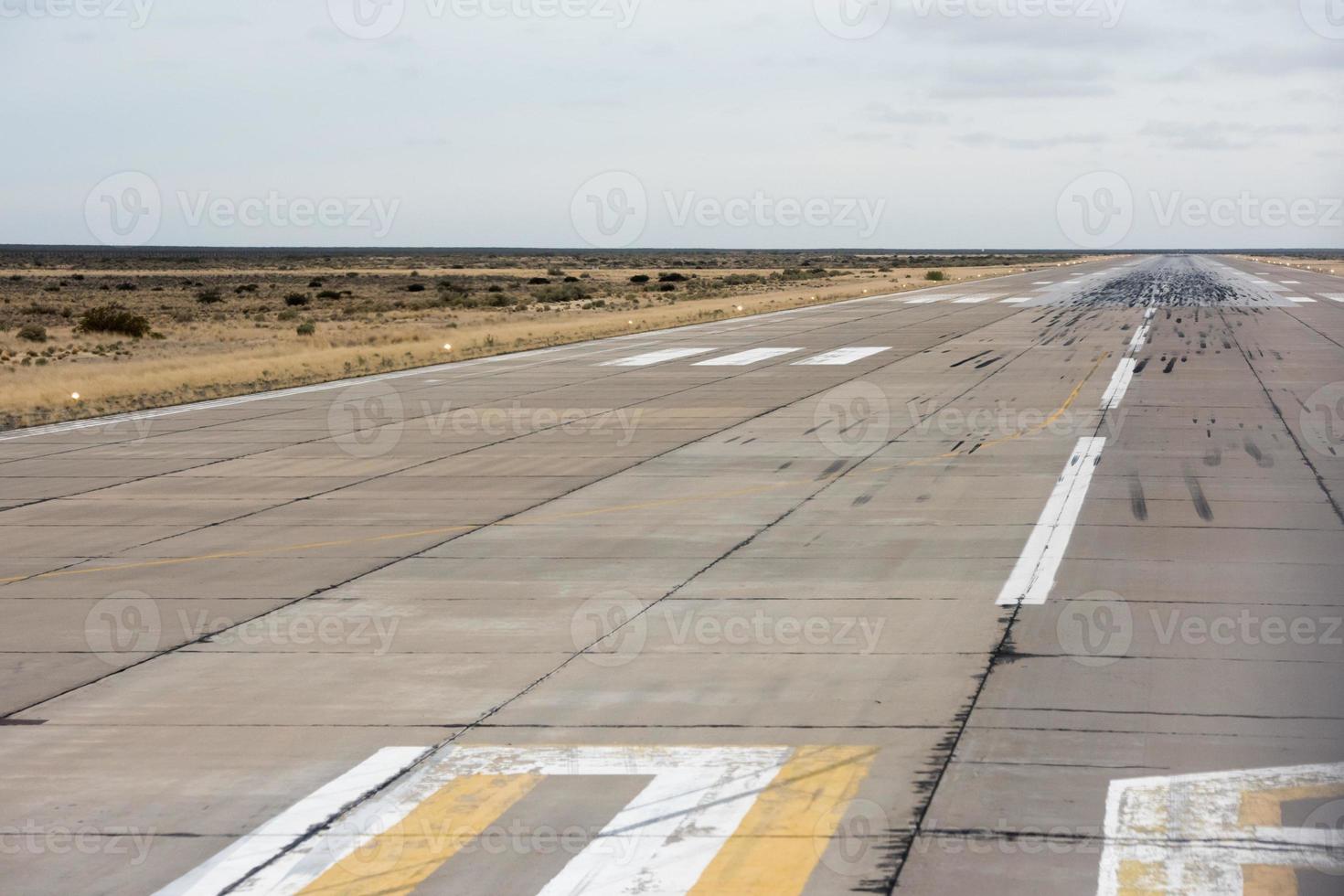 zona de aterrizaje y despegue del aeropuerto foto