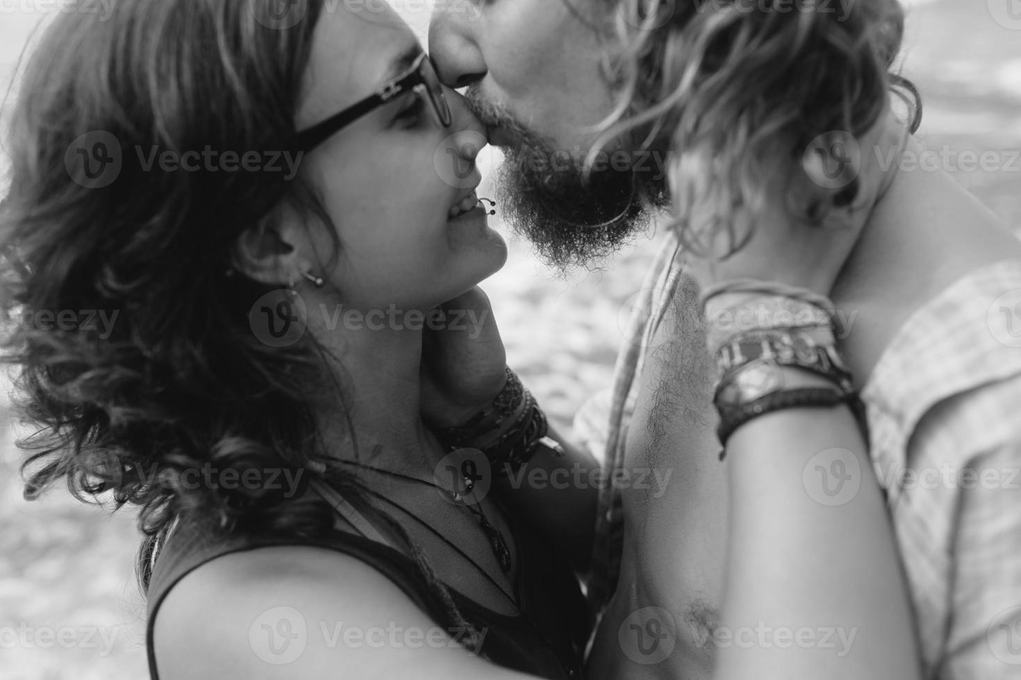 Couple outside view photo