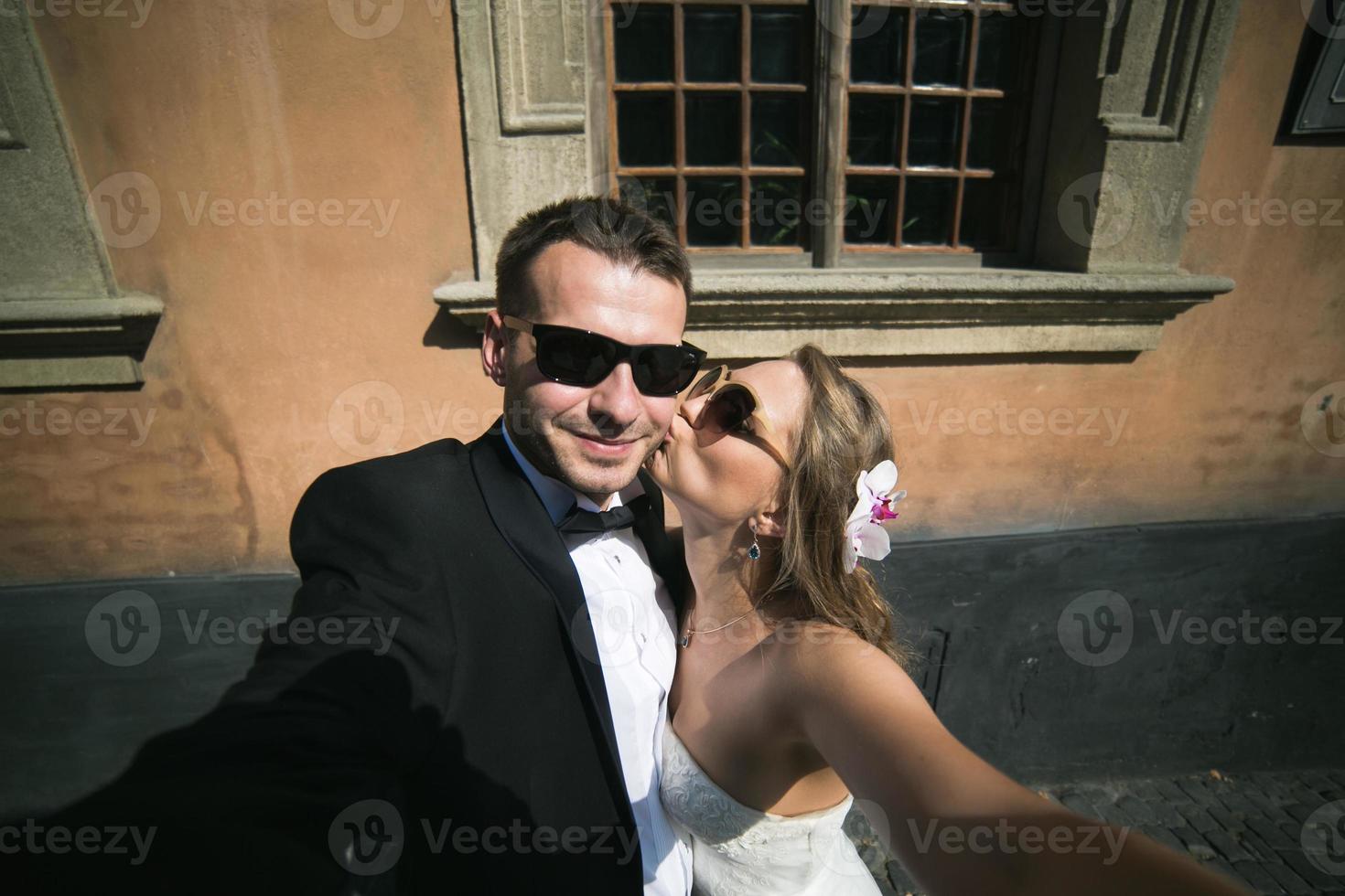 Married couple portrait photo