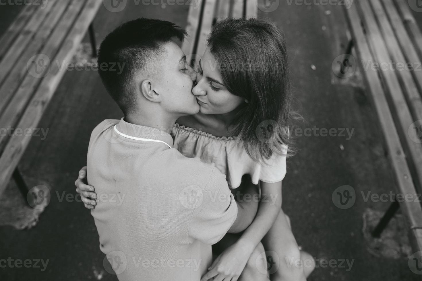 Couple outdoor portrait photo