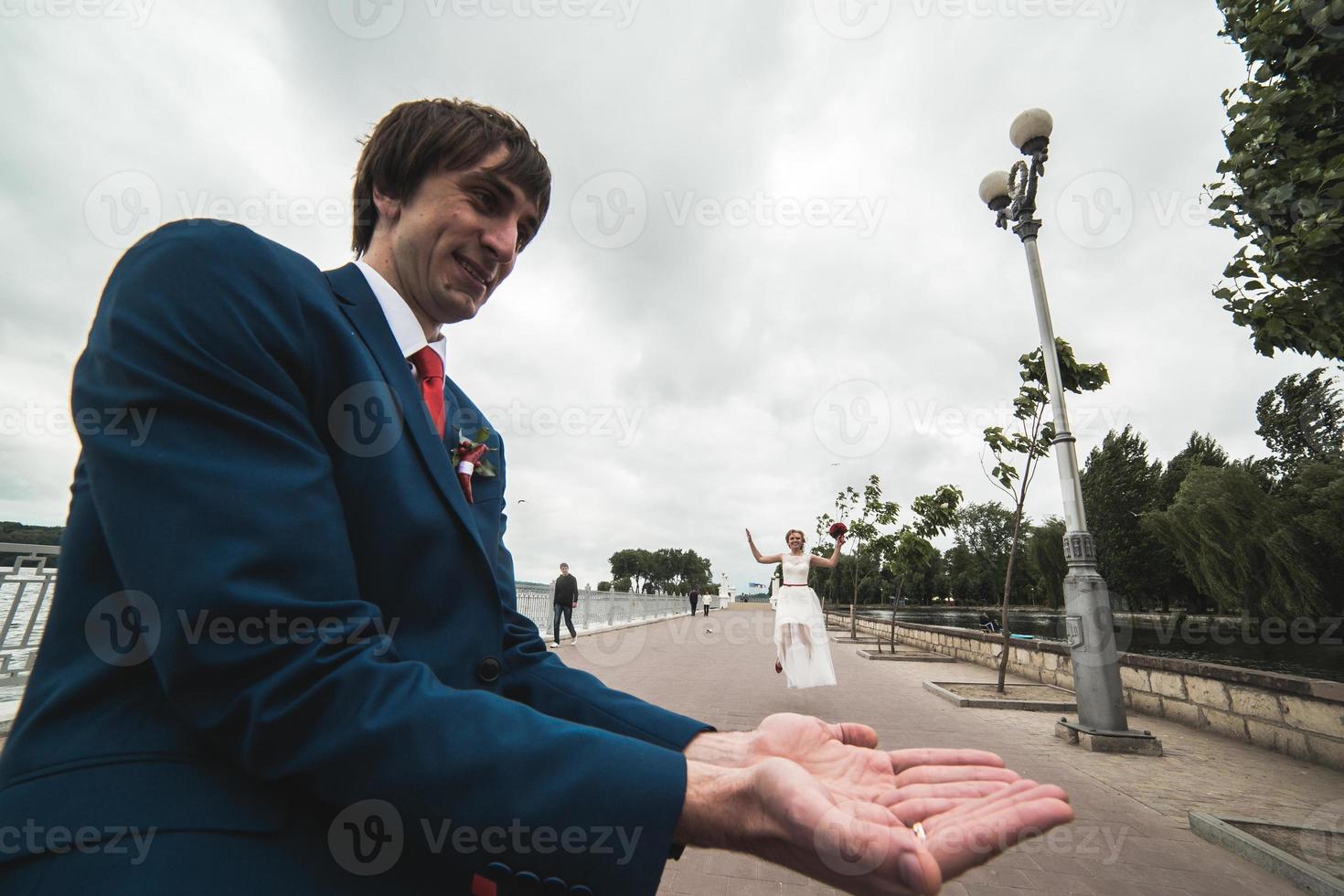 retrato de pareja casada foto