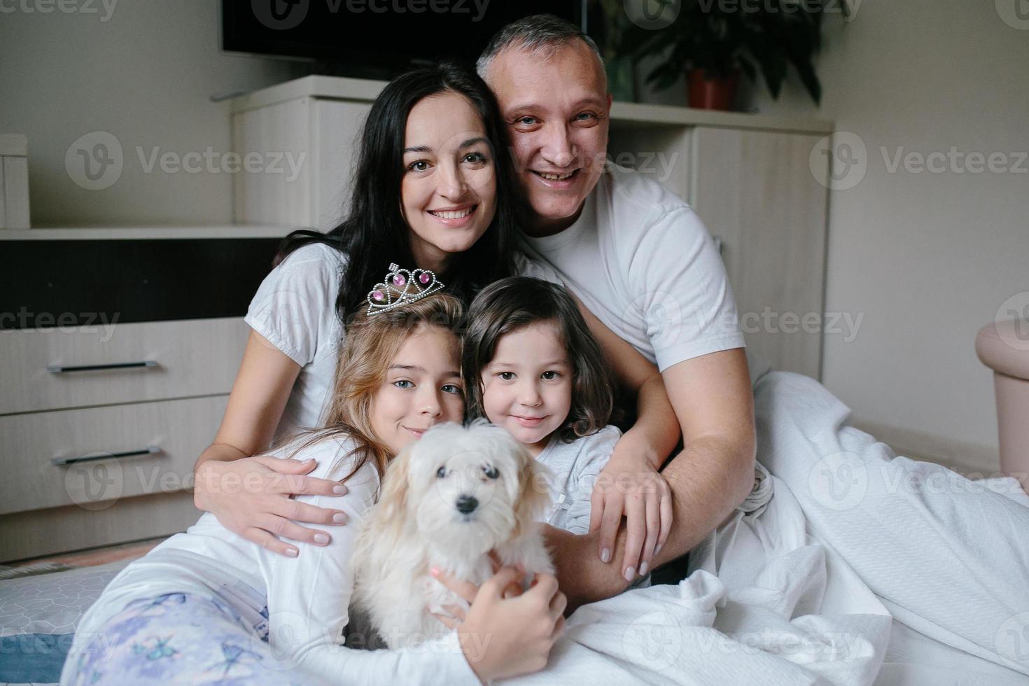 unión de vacaciones familiares foto