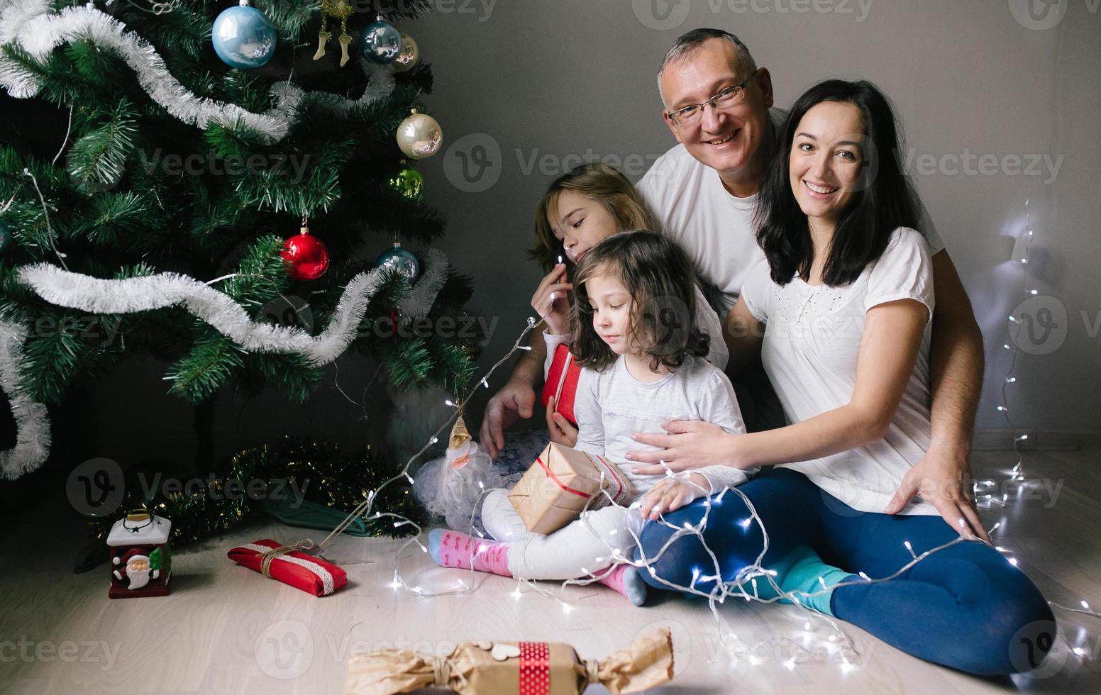 Family holiday togetherness photo