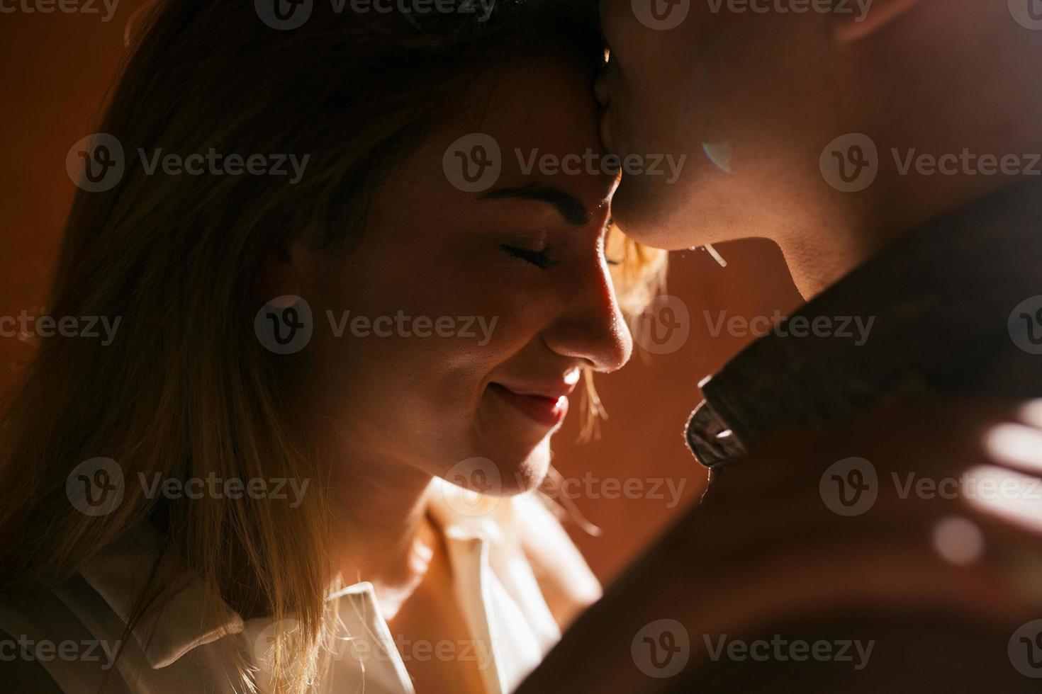 Couple together portrait photo