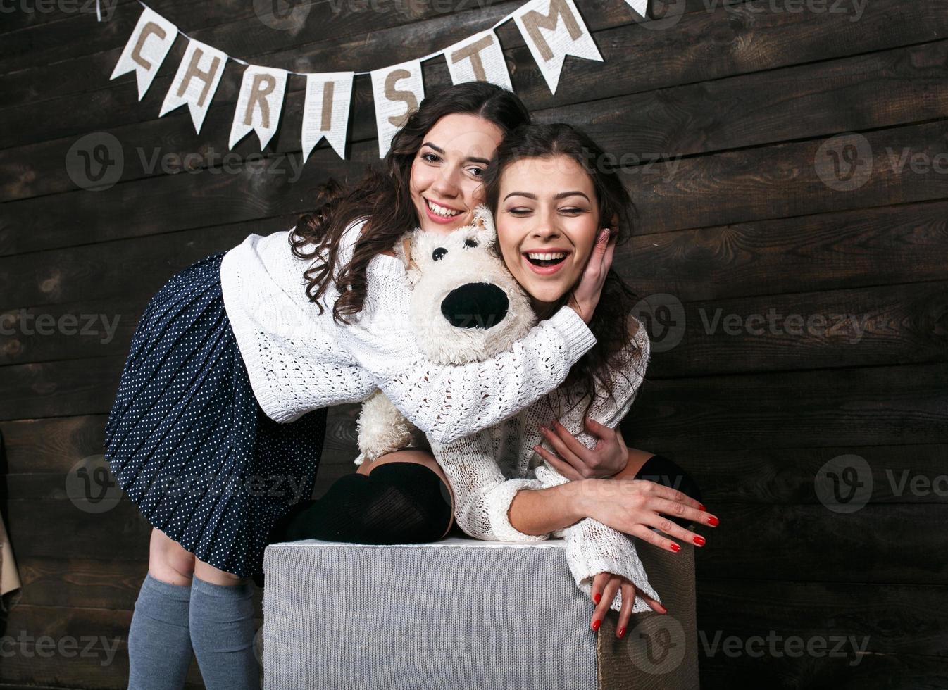 Women holiday portrait photo